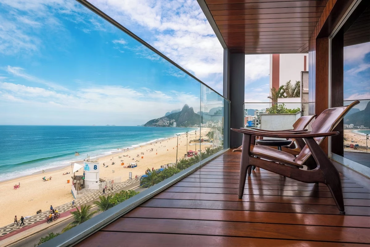 Fasano Infinity Pool - View from Ipanema to Arpoador - Image